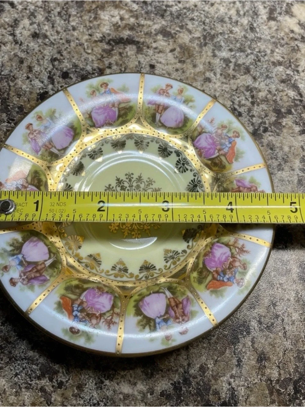 Love Story Decorative Porcelain German small dish 1940’s